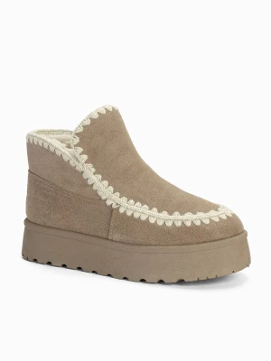 Obrázek produktu Island Boot Kozačky 'SOPRANO' šedá / šedobéžová