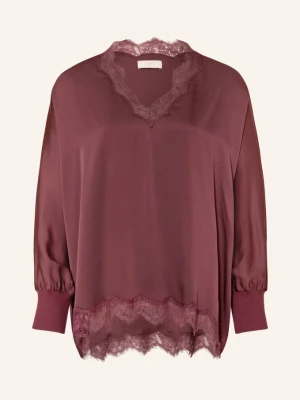 Obrázek produktu Ivi Collection Blůza S Hedvábím tmavě červená