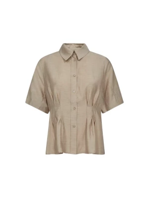 Obrázek produktu Ivy Copenhagen Tričko ' PD-Viola Peplum ' béžový melír