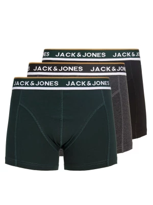 Obrázek produktu JACK & JONES Boxerky 'JACSWAY' tmavě šedá / tmavě zelená / černá / bílá