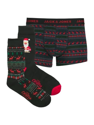 Obrázek produktu JACK & JONES Boxerky 'JACXMAS REINDEER' smaragdová / červená / černá / bílá