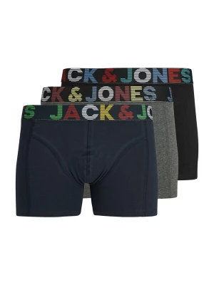 Obrázek produktu JACK & JONES Boxerky 'JWHEthan' námořnická modř / šedý melír / černá