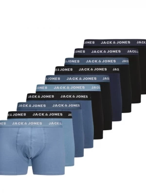 Obrázek produktu JACK & JONES Boxerky 'Solid Blue' námořnická modř / indigo / kouřově modrá / černá