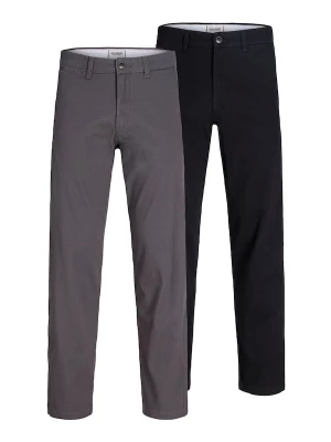 Obrázek produktu JACK & JONES Chino kalhoty 'JPSTKane Dave' tmavě šedá / černá