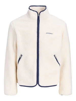 Obrázek produktu JACK & JONES Fleecová mikina 'JWHNORREBRO' námořnická modř / bílá