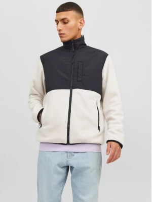 Obrázek produktu Jack & Jones Fleecová mikina Marvin 12235864 Écru Regular Fit Krémová