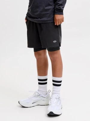 Obrázek produktu Jack & Jones Junior Kalhoty 'JJSFLUX' černá / stříbrná