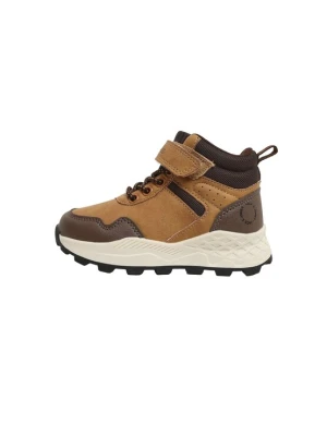 Obrázek produktu Jack & Jones Junior Kozačky 'JFWTREK' čokoládová / tmavě hnědá / hořčicová