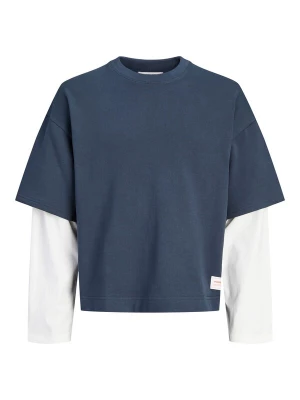 Obrázek produktu Jack & Jones Junior Mikina 'JCOECHO' námořnická modř / bílá