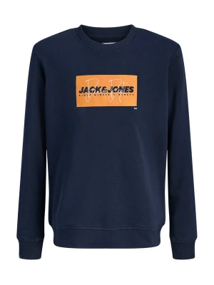 Obrázek produktu Jack & Jones Junior Mikina 'JJCole' námořnická modř / oranžová