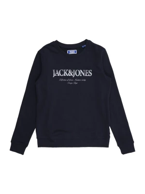 Obrázek produktu Jack & Jones Junior Mikina 'JJDevin Daytona' tmavě modrá / bílá