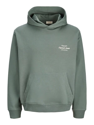 Obrázek produktu Jack & Jones Junior Mikina 'JORNNorrebro' zelená / bílá