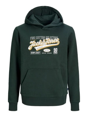 Obrázek produktu Jack & Jones Junior Mikina medová / tmavě zelená / bílá