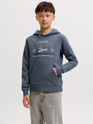 Obrázek produktu Jack & Jones Junior Mikina tmavě modrá / kouřově šedá / bílá