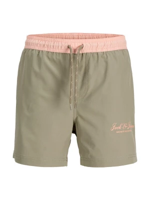 Obrázek produktu Jack & Jones Junior Plavecké šortky 'JPSTMaui Archive' šedá / pastelově růžová