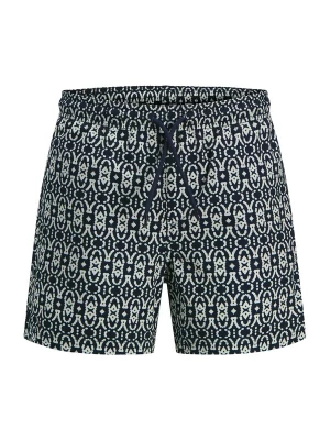 Obrázek produktu Jack & Jones Junior Plavecké šortky 'JPSTMAUI' noční modrá / bílá