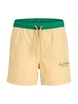 Obrázek produktu Jack & Jones Junior Plavecké šortky 'Maui Archive' žlutá / zelená
