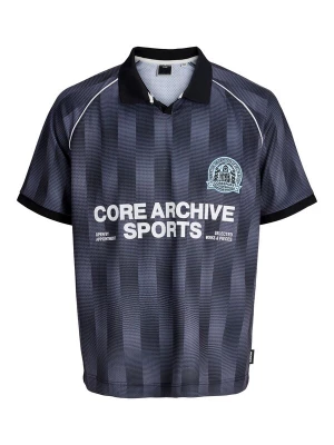 Obrázek produktu Jack & Jones Junior Tričko 'JCOBreeze Football' safírová / černá / bílá