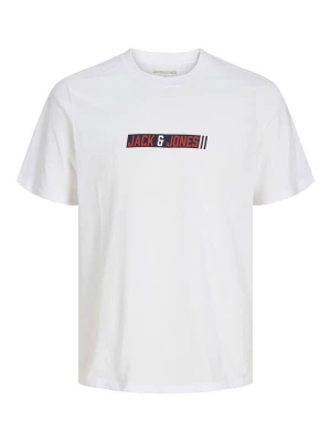 Obrázek produktu Jack & Jones Junior Tričko 'JJMunk' ohnivá červená / černá / bílá