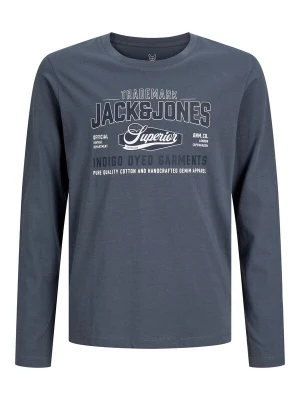 Obrázek produktu Jack & Jones Junior Tričko marine modrá / čedičová šedá / bílá