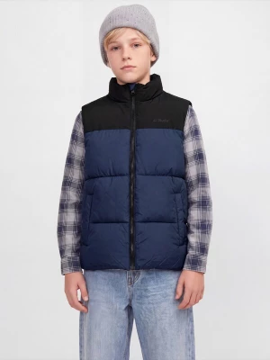 Obrázek produktu Jack & Jones Junior Vesta 'JJRAZE' námořnická modř / černá