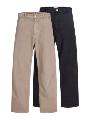Obrázek produktu JACK & JONES Kalhoty 'JPSTALEX RAYE WORKER' hnědá / černá