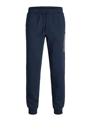 Obrázek produktu JACK & JONES Kalhoty 'JPSTGORDON' tmavě modrá / červená / bílá