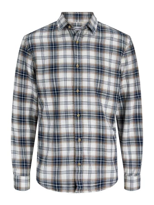 Obrázek produktu JACK & JONES Košile 'JJEDOVER' světlemodrá / tmavě modrá / hnědá / bílá