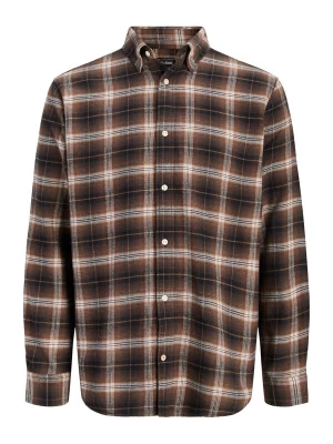 Obrázek produktu JACK & JONES Košile 'JJEField' čokoládová / černá / bílá