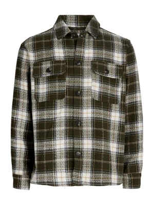 Obrázek produktu JACK & JONES Košile 'JJEREGENT' olivová / bílá