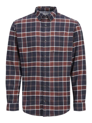 Obrázek produktu JACK & JONES Košile 'Joshua Buffalo' marine modrá / oranžová / bílá