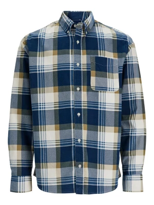 Obrázek produktu JACK & JONES Košile 'JPRBLUBrook' námořnická modř / hnědá / offwhite