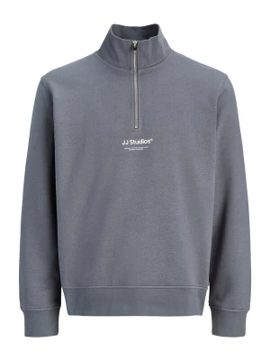 Obrázek produktu JACK & JONES Mikina 'JJESoho' tmavě šedá / bílá