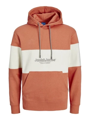 Obrázek produktu JACK & JONES Mikina 'JORLakewood' mandarinkoná / černá / offwhite