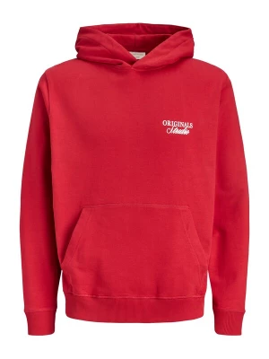 Obrázek produktu JACK & JONES Mikina 'JORNorrebro' brusinková / bílá