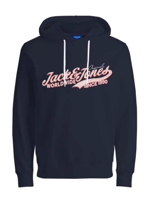 Obrázek produktu JACK & JONES Mikina 'Mel' noční modrá / růžová / červená / bílá