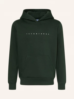 Obrázek produktu Jack&Jones Mikina S Kapucí tmavě zelená / bílá