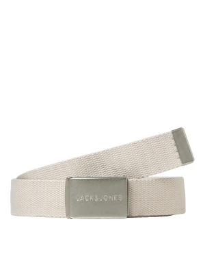 Obrázek produktu JACK & JONES Opasek 'JACLondon' krémová / stříbrná