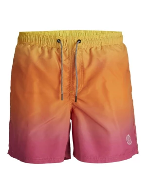 Obrázek produktu JACK & JONES Plavecké šortky 'Fiji' žlutá / oranžová / tmavě růžová