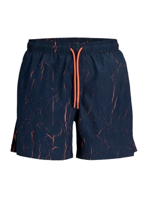 Obrázek produktu JACK & JONES Plavecké šortky 'JPSTKAUAI' námořnická modř / oranžová