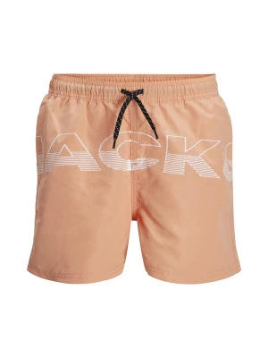 Obrázek produktu JACK & JONES Plavecké šortky růžová / bílá