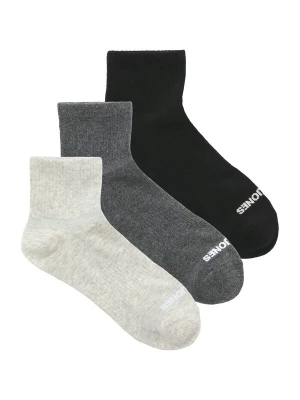 Obrázek produktu JACK & JONES Ponožky 'JACLUCA' šedý melír / černá / bílý melír