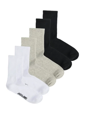 Obrázek produktu JACK & JONES Ponožky 'JACNOLAN' šedý melír / černá / bílá