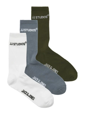 Obrázek produktu JACK & JONES Ponožky 'JACSOHO' safírová / olivová / černá / bílá