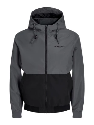Obrázek produktu JACK & JONES Přechodná bunda 'JJERush' tmavě šedá / černá / bílá