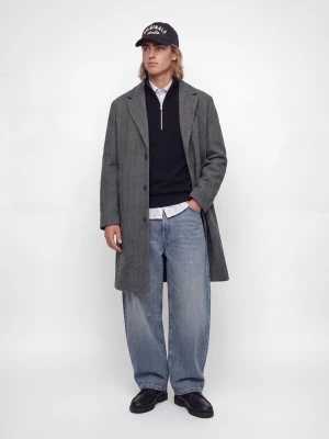 Obrázek produktu JACK & JONES Přechodný kabát 'JORSALAMANCO' tmavě hnědá / bílá