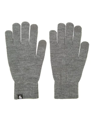 Obrázek produktu JACK & JONES Prstové rukavice 'Barry' tmavě šedá / černá / bílá