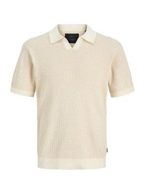Obrázek produktu JACK & JONES Svetr 'JPRBLAHudson' světle béžová / bílá