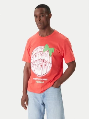Obrázek produktu Jack & Jones T-Shirt Holiday Cartoon 12287550 Červená Relaxed Fit