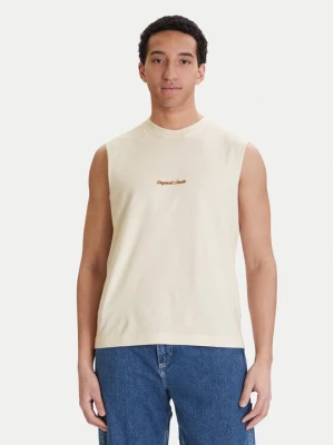 Obrázek produktu Jack & Jones Tank top Norrebro Emb 12292009 Écru Regular Fit Krémová